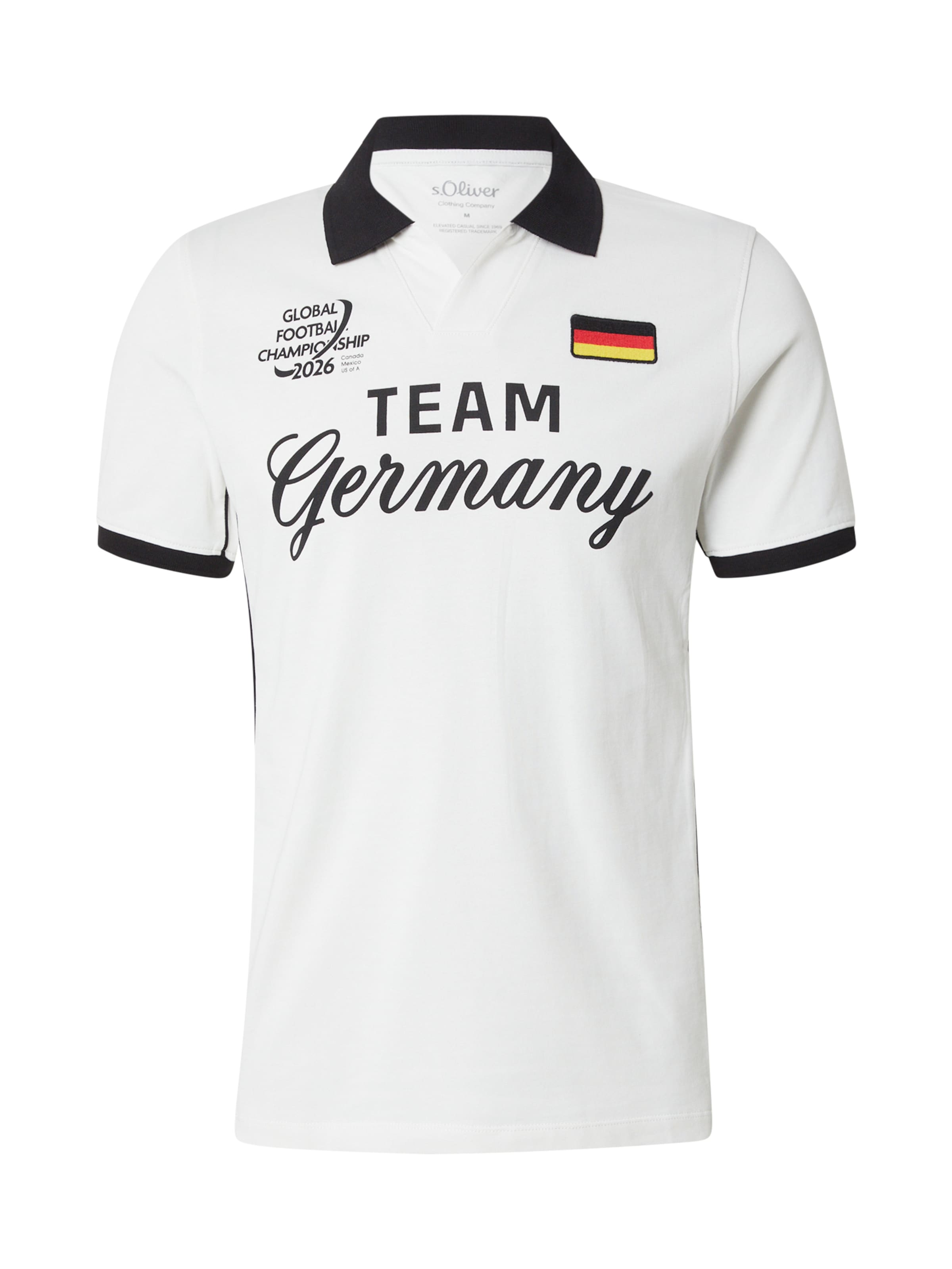 T-Shirt s.Oliver en blanc : devant