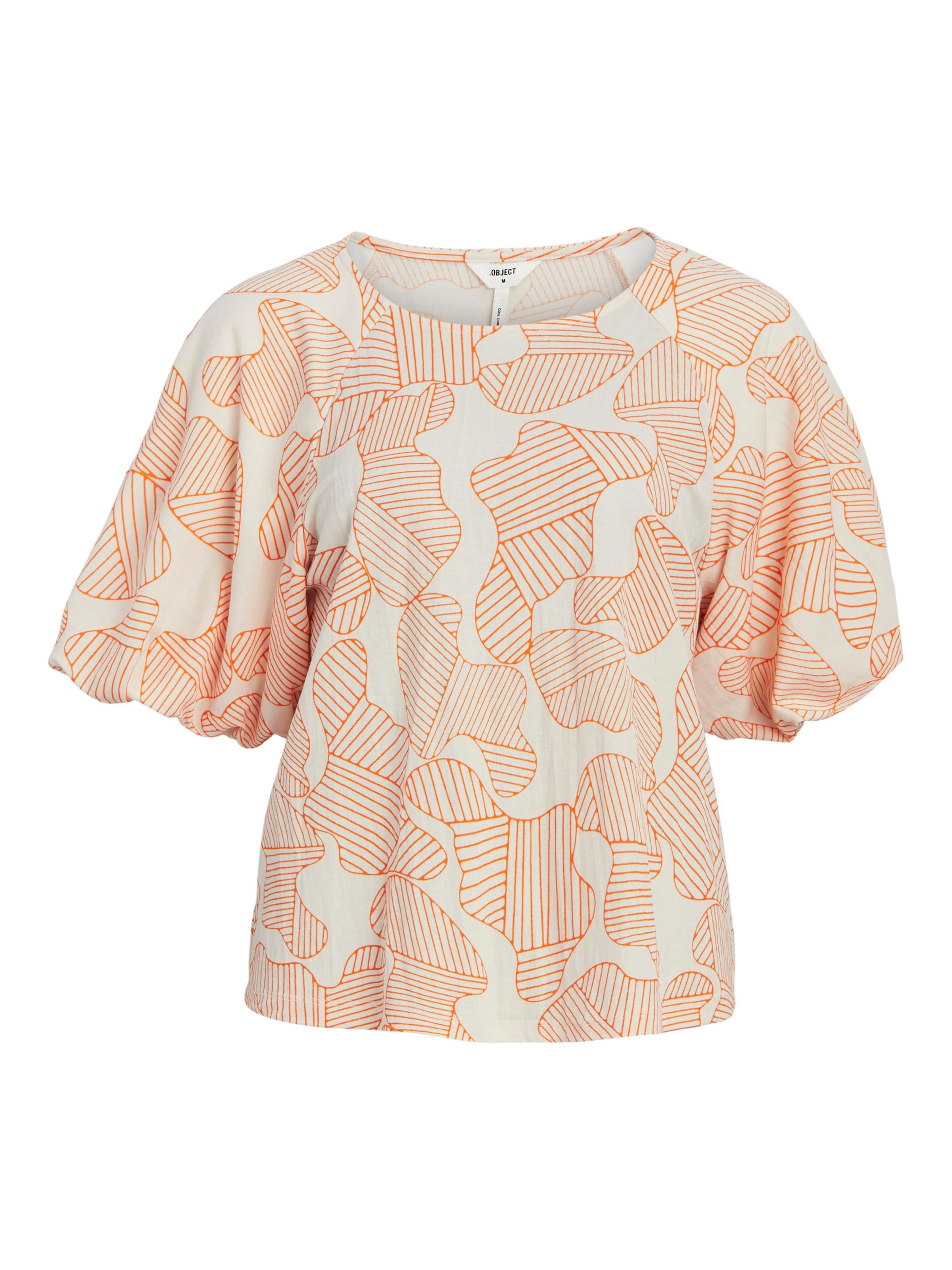 OBJECT Blúzka 'Sila' - Biela: predná strana