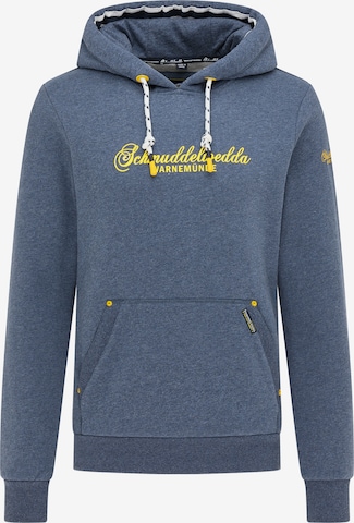 Schmuddelwedda Sweatshirt 'Warnemünde' in Blue: front