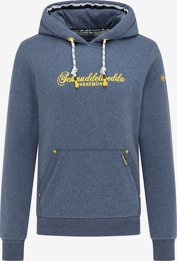 Schmuddelwedda Sweatshirt in marine blue / Yellow, Item view