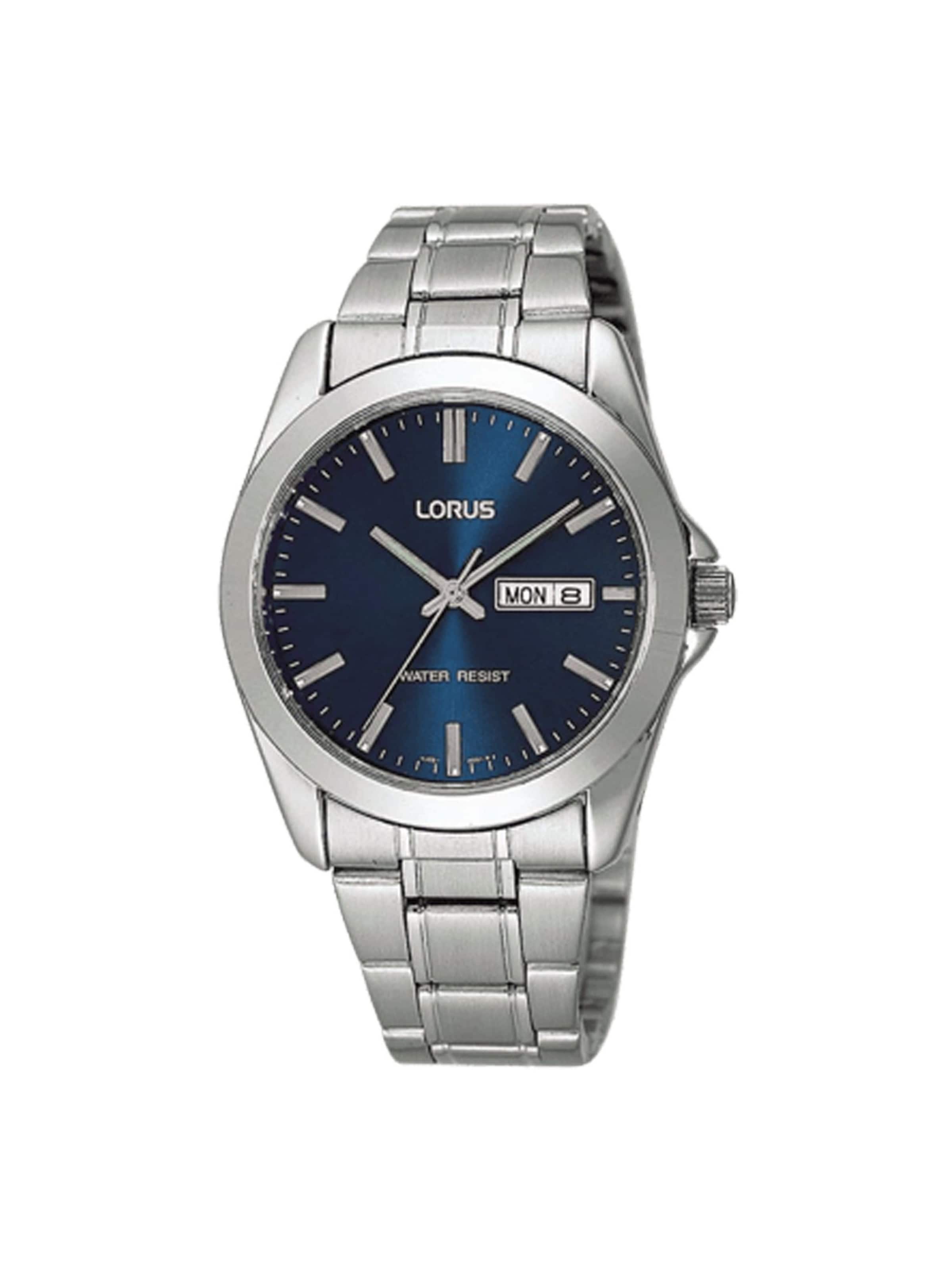 LORUS Analog Watch in Silver: front