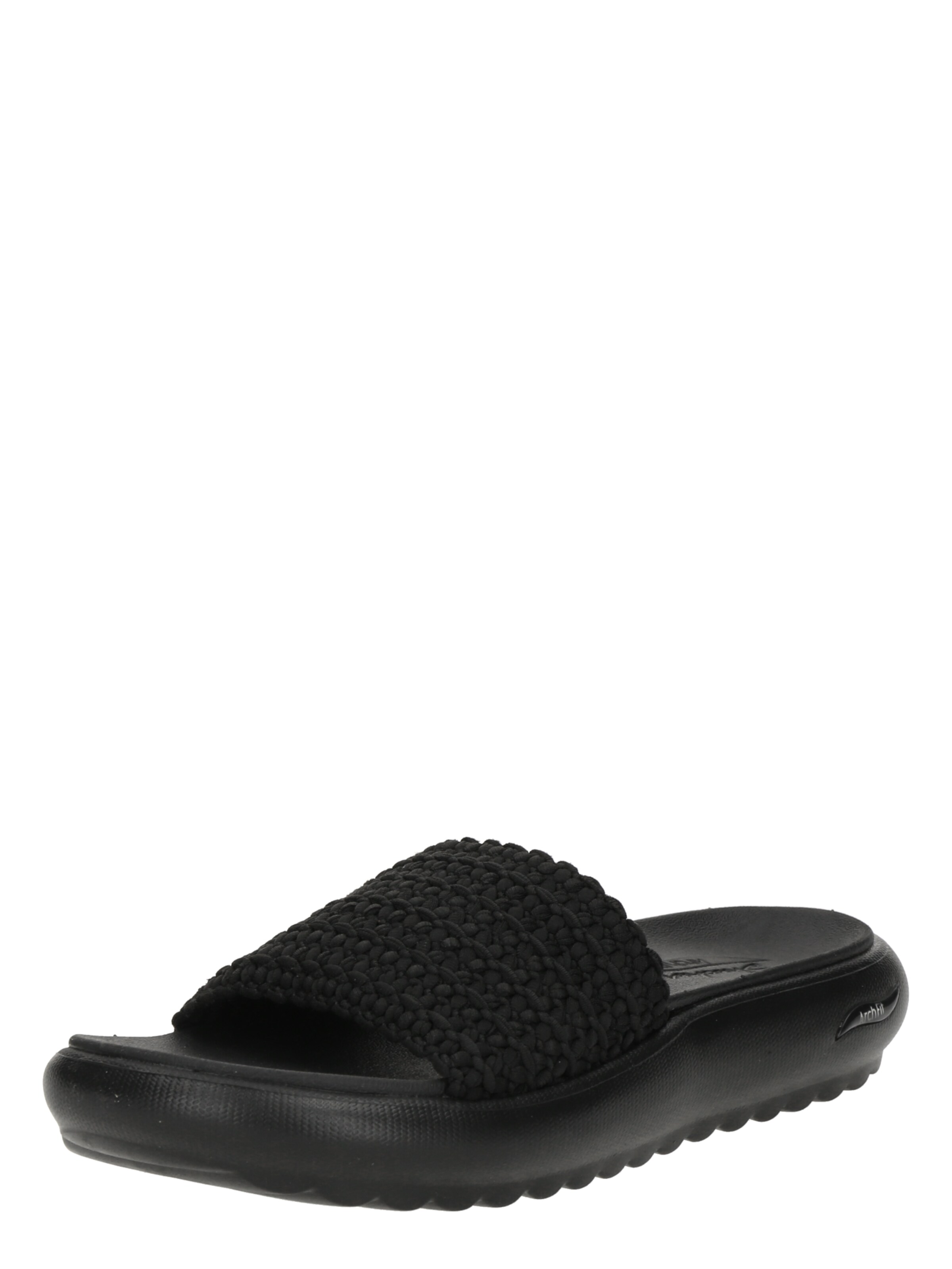 SKECHERS - Sapato aberto 'ARCH FIT CLOUD-OH SHE PRETTY' em preto: frente