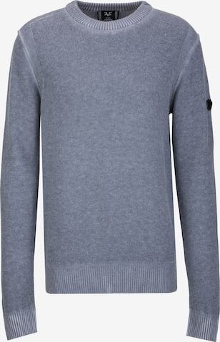 Pull-over 'Riccardo' 19V69 ITALIA en bleu : devant