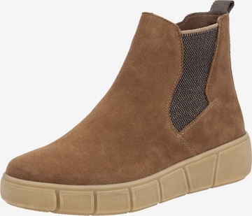 Boots chelsea di REMONTE in marrone: frontale