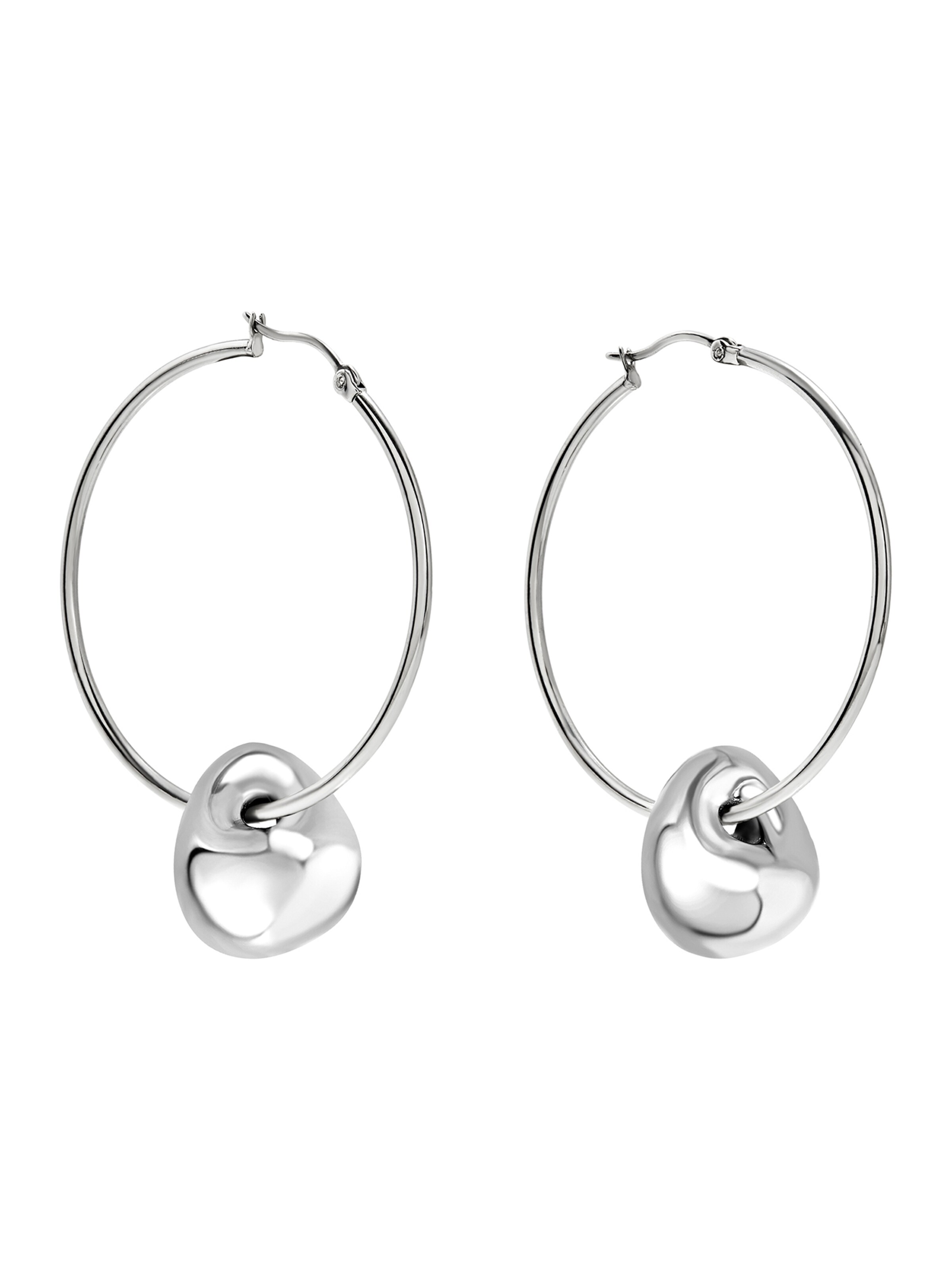 Breil Earrings in Silver: front