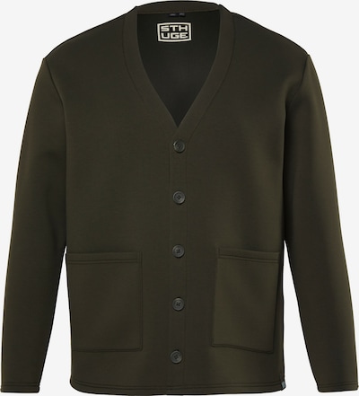 STHUGE Knit Cardigan in L in Olive, Item view