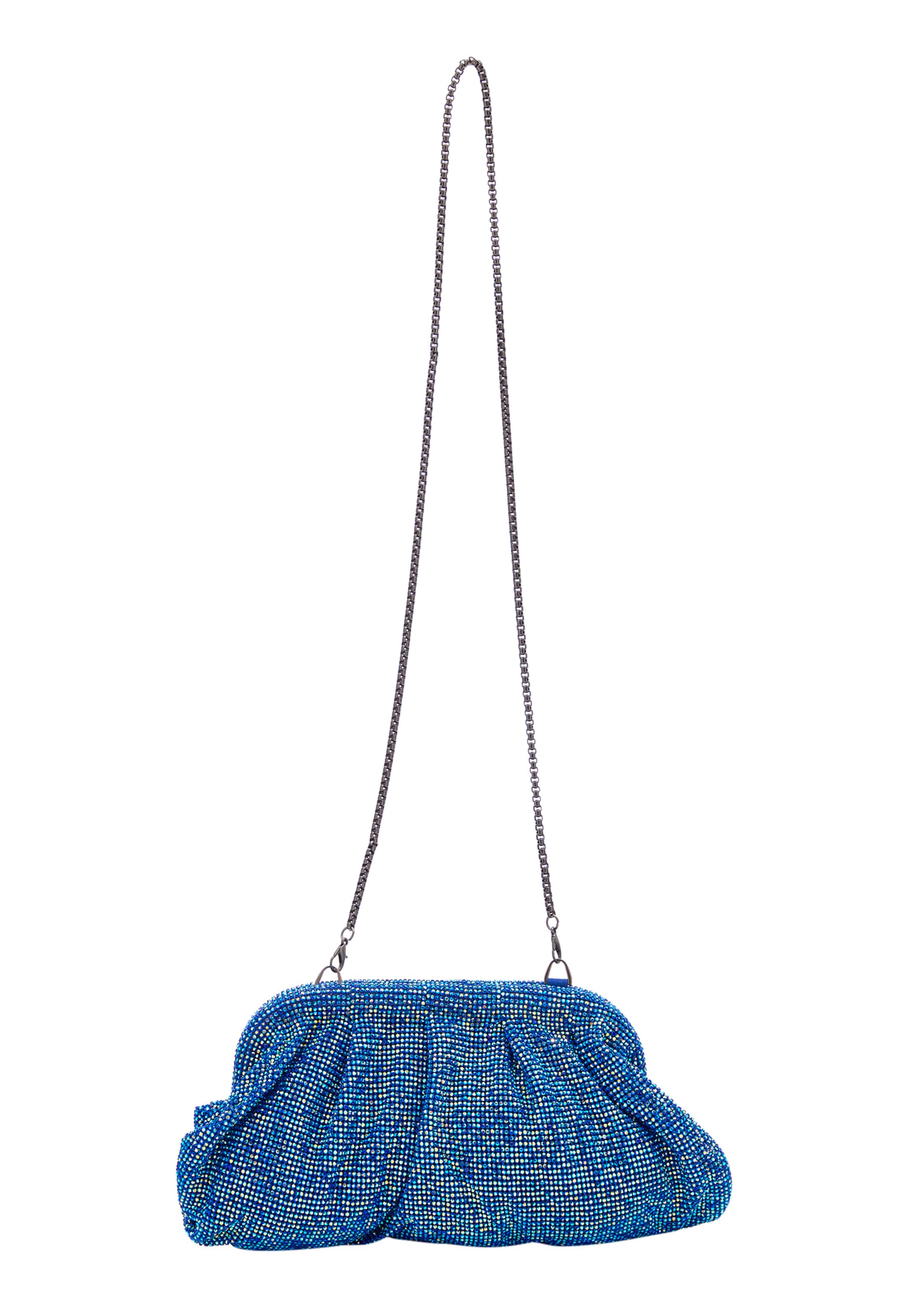 faina Clutch i blå: forside