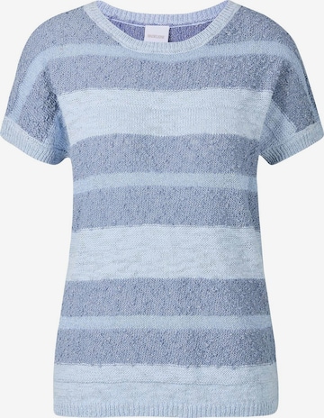 Pull-over MADELEINE en bleu : devant