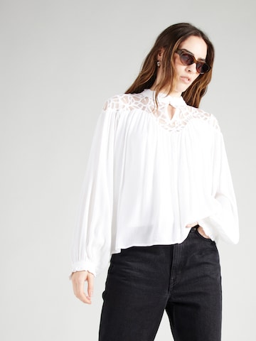 VERO MODA - Blusa 'Jazmyn' em branco: frente