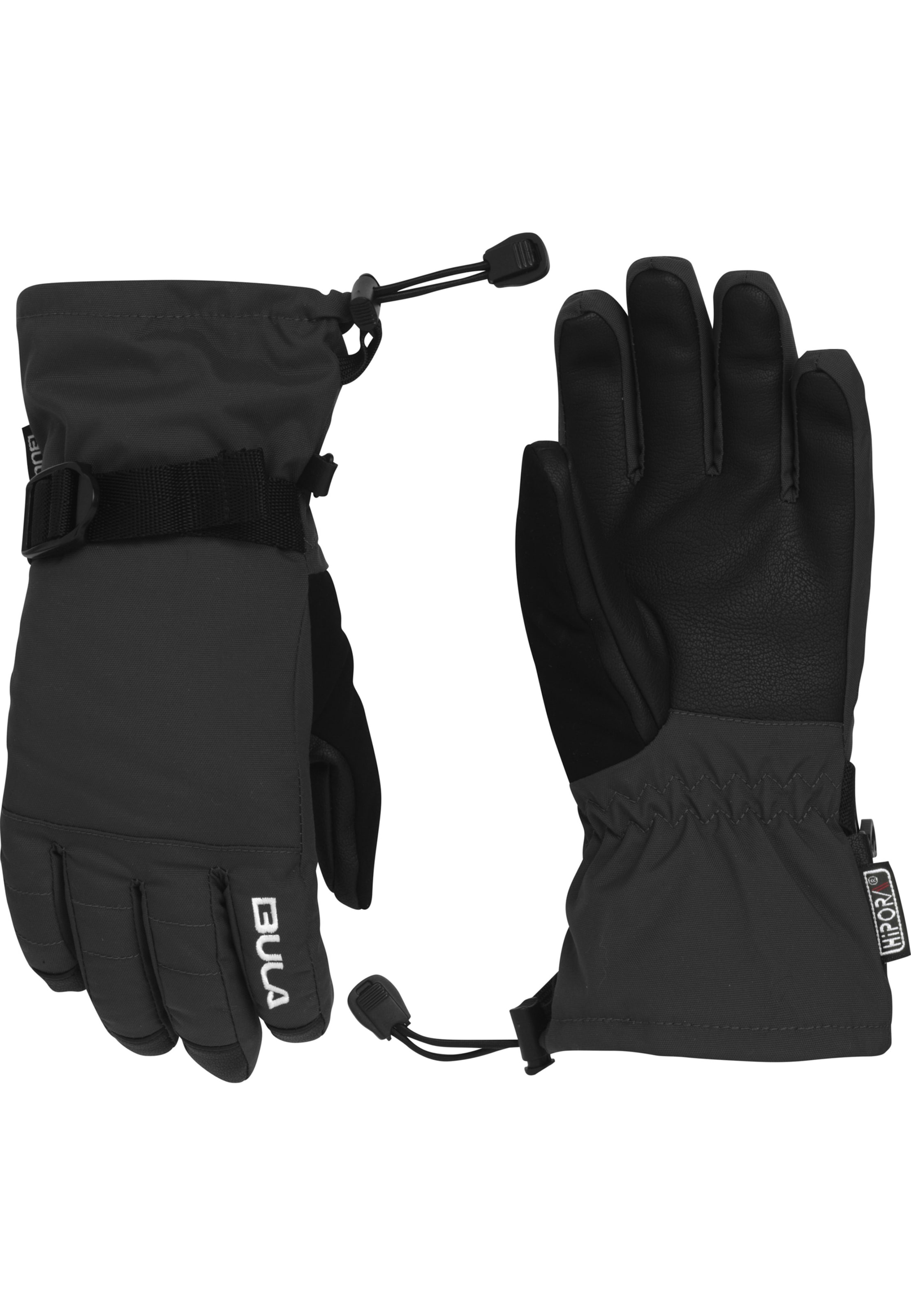 BULA Athletic Gloves in Black: front