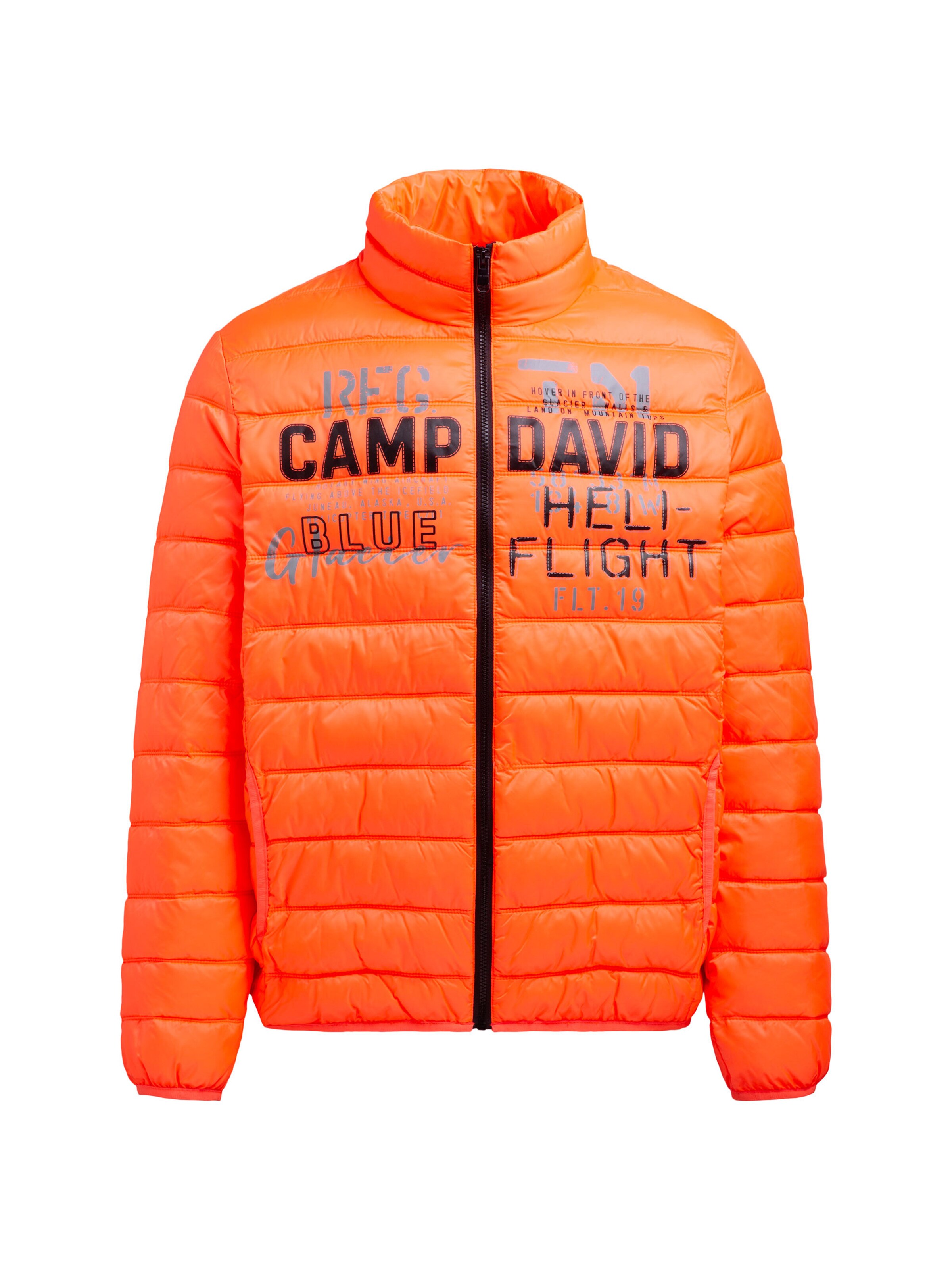 CAMP DAVID - Chaqueta de entretiempo en naranja: frente