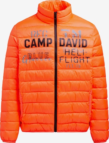 Giacca di mezza stagione di CAMP DAVID in arancione: frontale