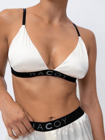 HACOY Bralette Bra in Beige