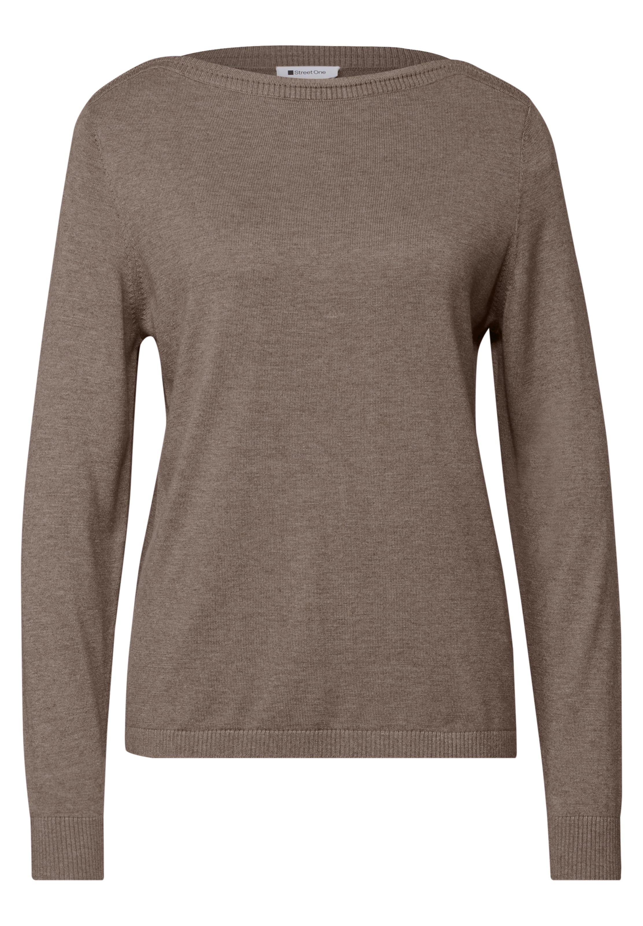STREET ONE Pullover in Beige: Vorderseite
