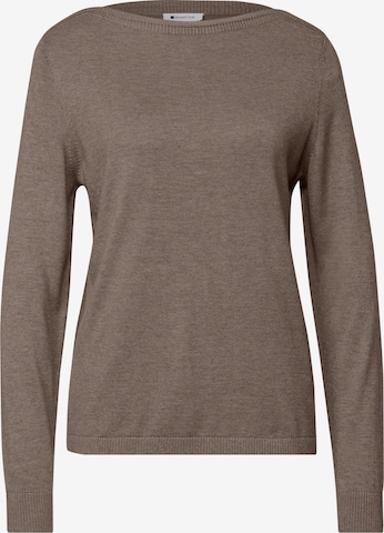 STREET ONE Pullover in Beige: Vorderseite