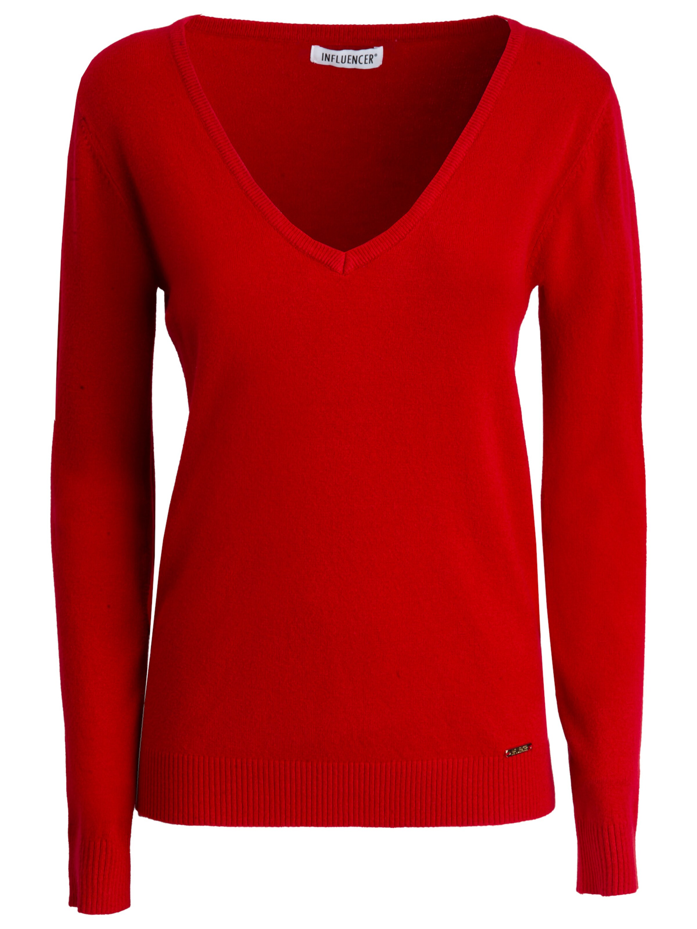 Influencer Sweater in Red: front
