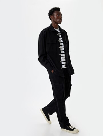 Koton Loose fit Cargo jeans in Black