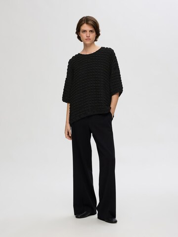 T-shirt SELECTED en noir