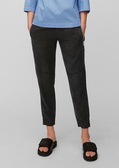 Marc O'Polo Pantalon en noir, Vue avec modèle