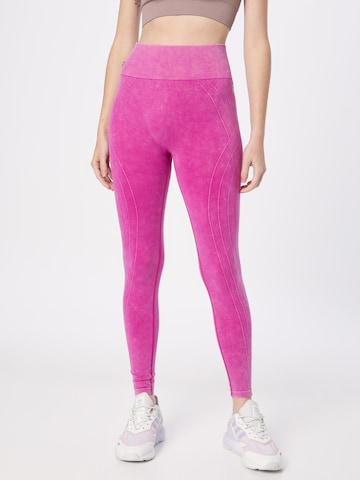 FILA Skinny Workout Pants 'RADOM' in Pink: front