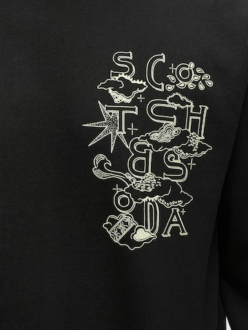 SCOTCH & SODA Sweatshirt i svart