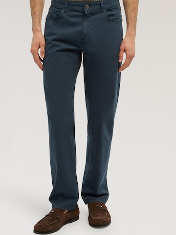 Trussardi - regular Pantalón en azul: frente