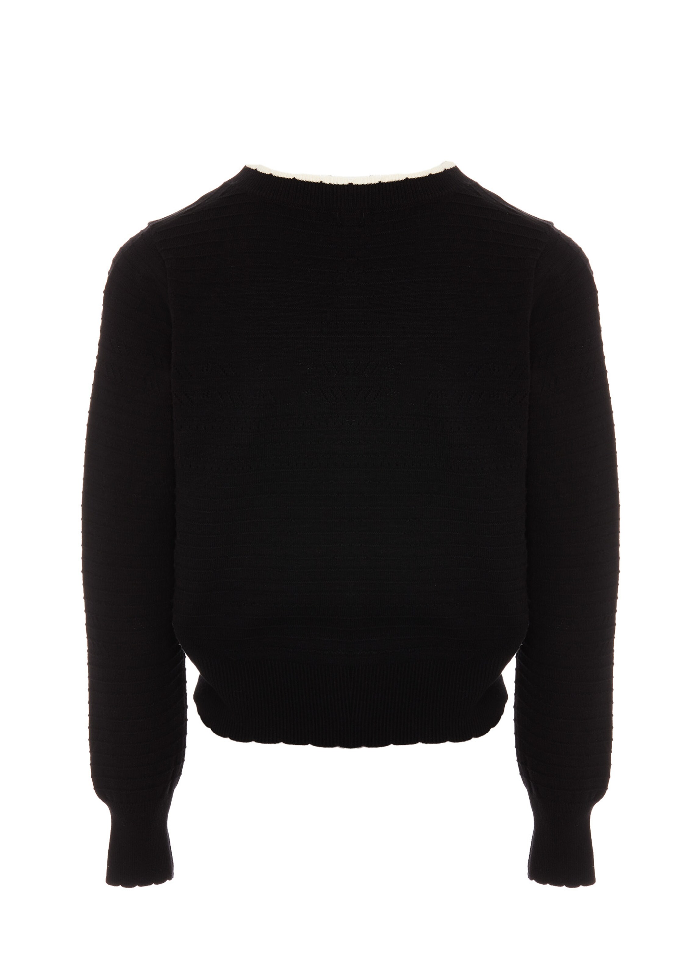 NAEMI Knit cardigan in Black