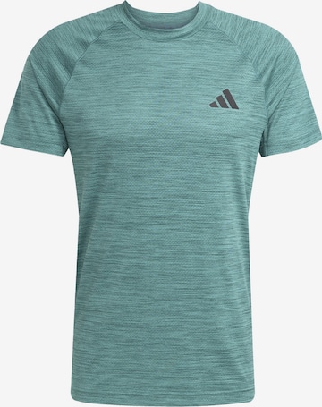 Maglia funzionale 'Gym+' di ADIDAS PERFORMANCE in verde: frontale