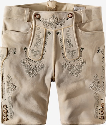 STOCKERPOINT Traditional pants 'Fellhorn' in Beige: front