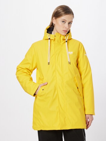 Lake View Демисезонная куртка 'Nadia' в Желтый: спереди