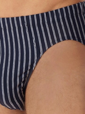 SCHIESSER Slip '95/5 Essentials Cotton' in Blue