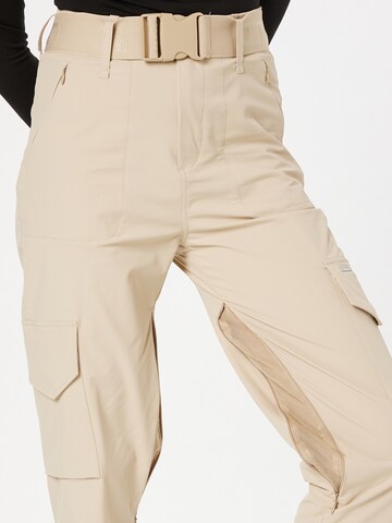 aim'n Tapered Workout Pants in Beige