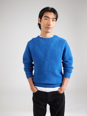 Pull-over 'Birnir' NORSE PROJECTS en bleu : devant