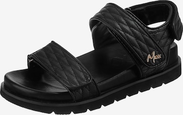 MEXX Strap Sandals 'Jamie' in Black: front