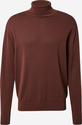 DAN FOX APPAREL Pullover 'Enno' in Braun: predná strana