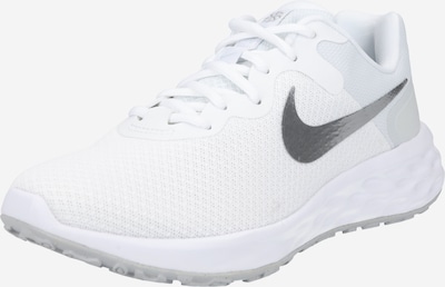 NIKE Chaussure de course 'Revolution 6 Next Nature' en gris foncé / blanc, Vue avec produit