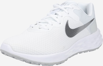 NIKE Running shoe 'Revolution 6' in White: front