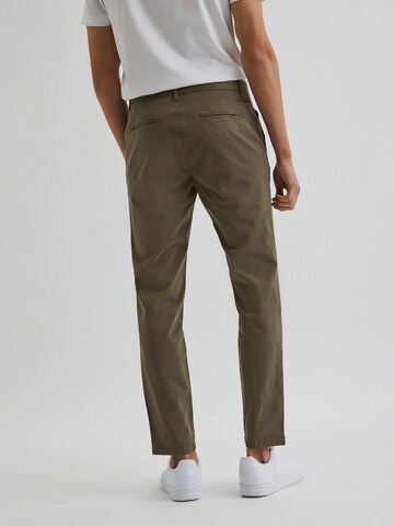 Bertoni Tapered Chino 'Bloch' in Groen