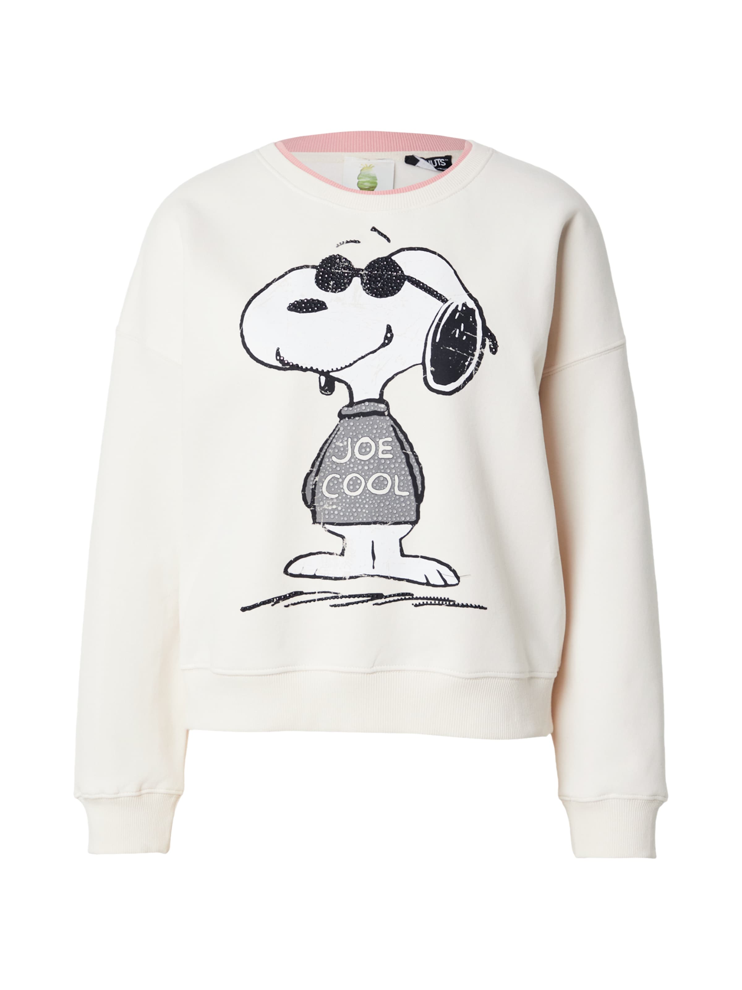 PRINCESS GOES HOLLYWOOD Sweatshirt 'Snoopy Chill More' in Beige: front
