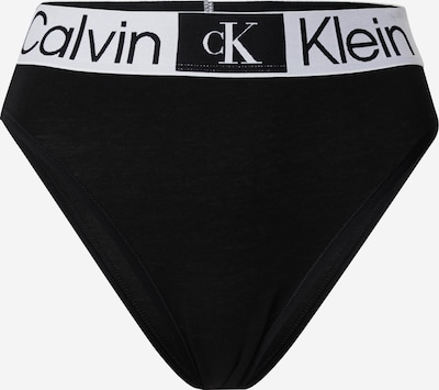 Calvin Klein Underwear Slip en noir / blanc, Vue avec produit