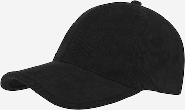 Cappello da baseball 'Ilias' di ABOUT YOU x Jaime Lorente in nero: frontale