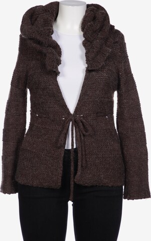 BCBGMAXAZRIA Strickjacke M in Braun: predná strana