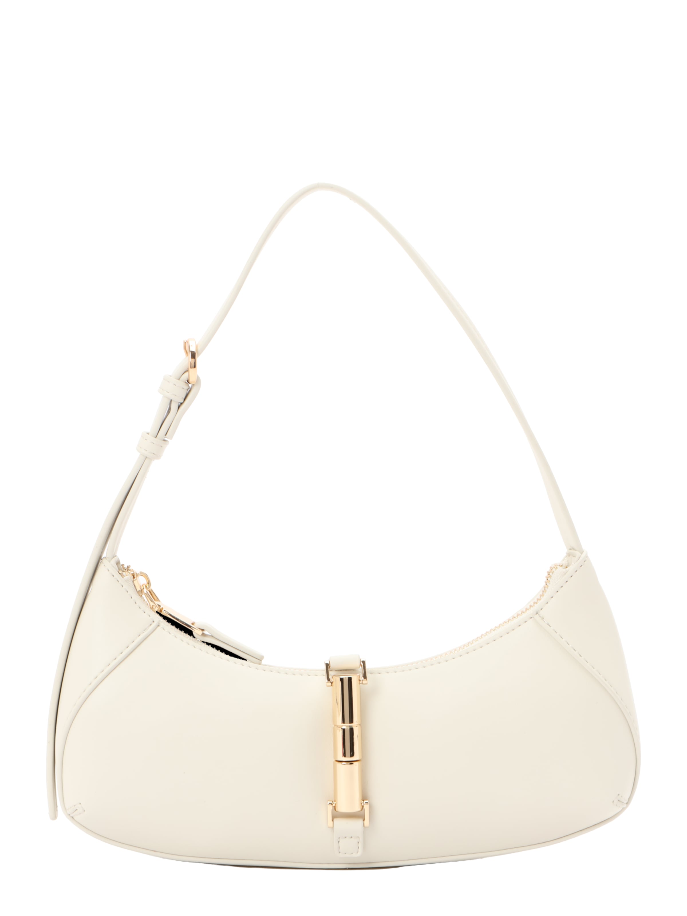 Seidenfelt - Mala de ombro 'Loviisa' em bege: frente