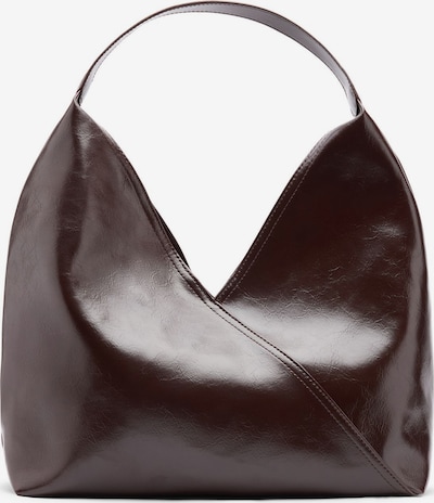 MANFIELD Schultertasche in dunkelbraun, Produktansicht