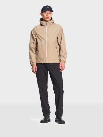 AIGLE Funktionsjakke 'Rainpack 70' i beige