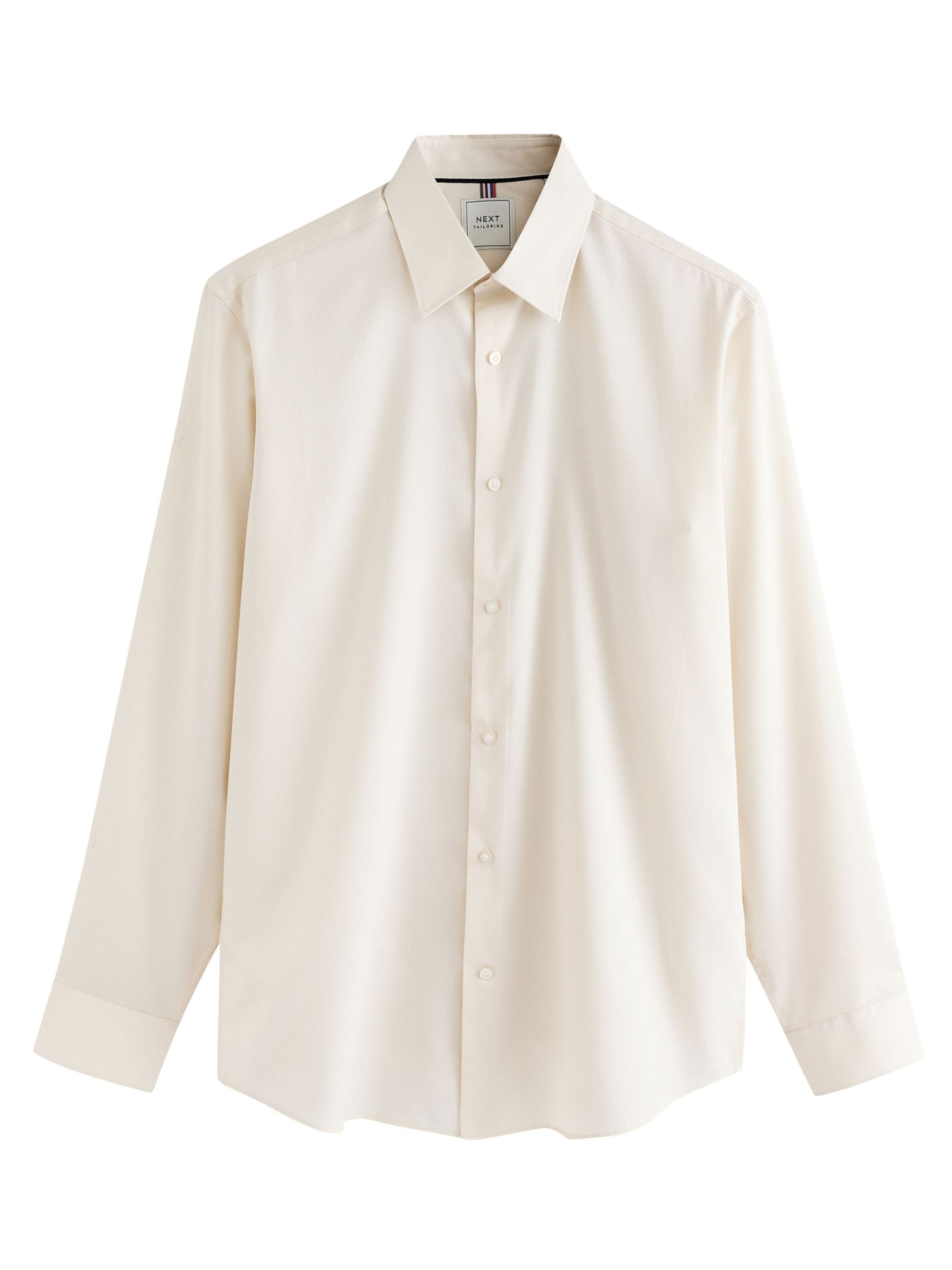 Next Regular fit Srajca | bela barva: sprednja stran