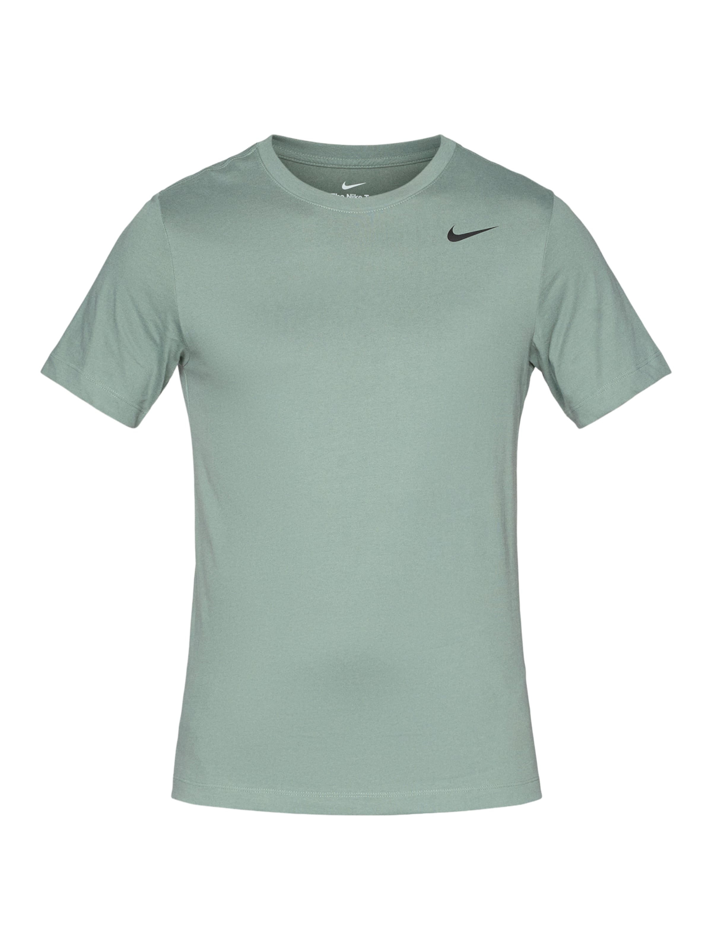 NIKE Funkcionalna majica | pastelno zelena / črna barva, Prikaz izdelka