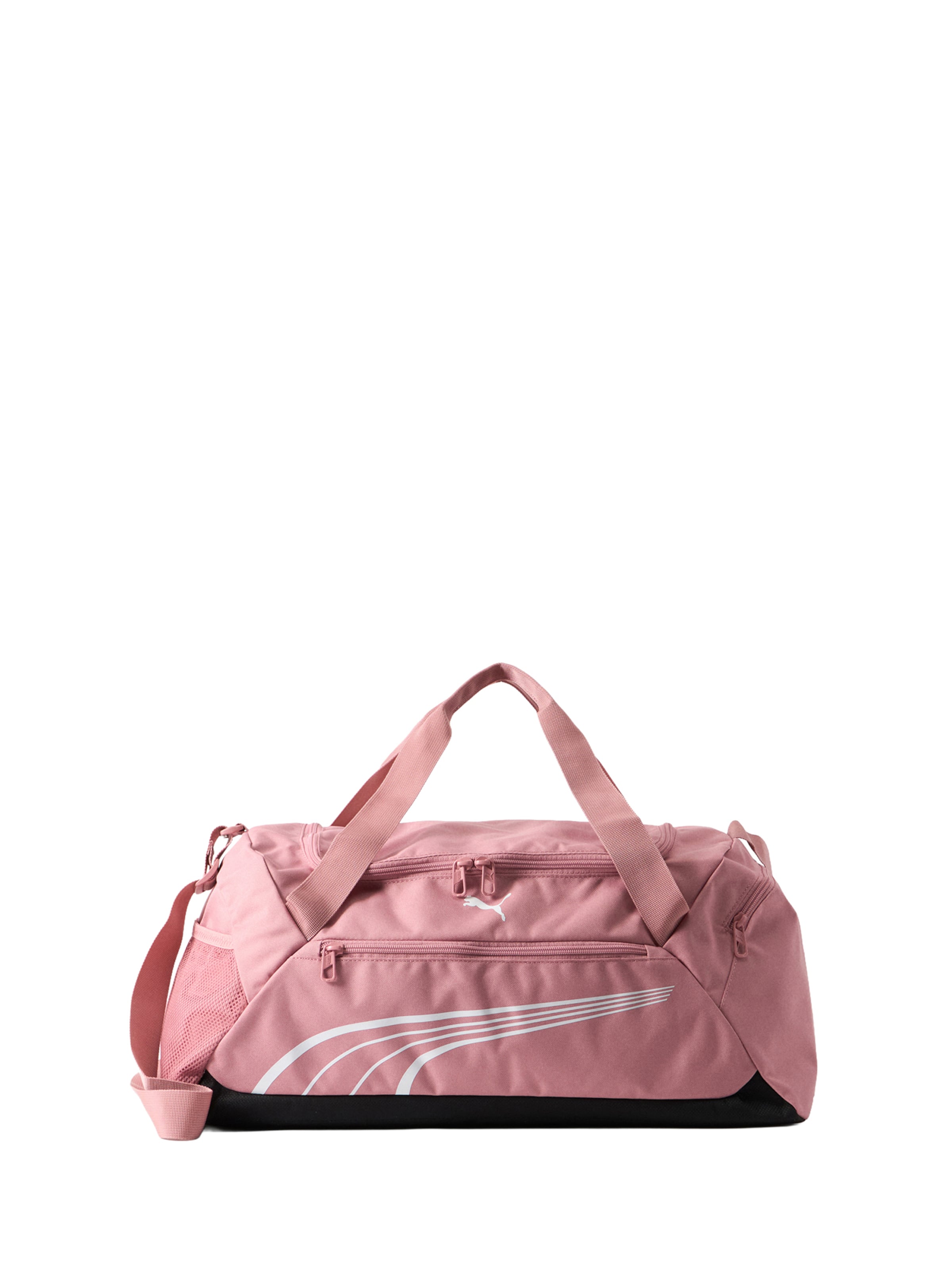 Sac de sport 'FUNDAMENTAL' PUMA en rose : devant