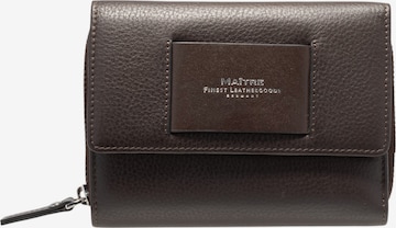 Maître Portemonnee 'Ellern Diethilde' in Bruin: voorkant