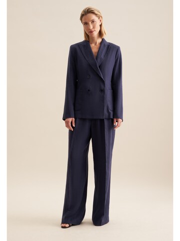 SEIDENSTICKER Blazer 'Schwarze Rose' in Blue